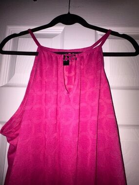 Women’s Vintage Fuchsia Halter Dress